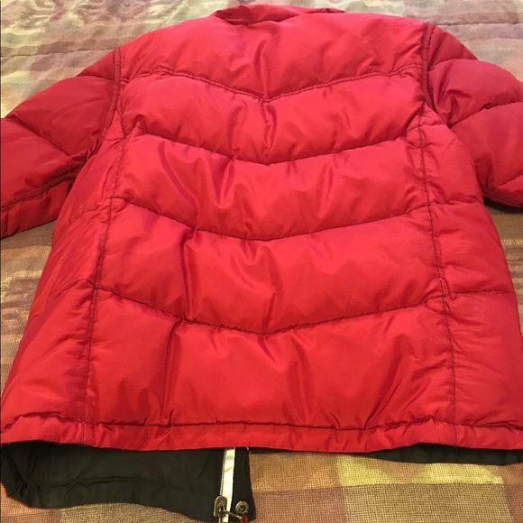 Reversible red/black Liz Claiborne winter jacket - Picture 3 of 4